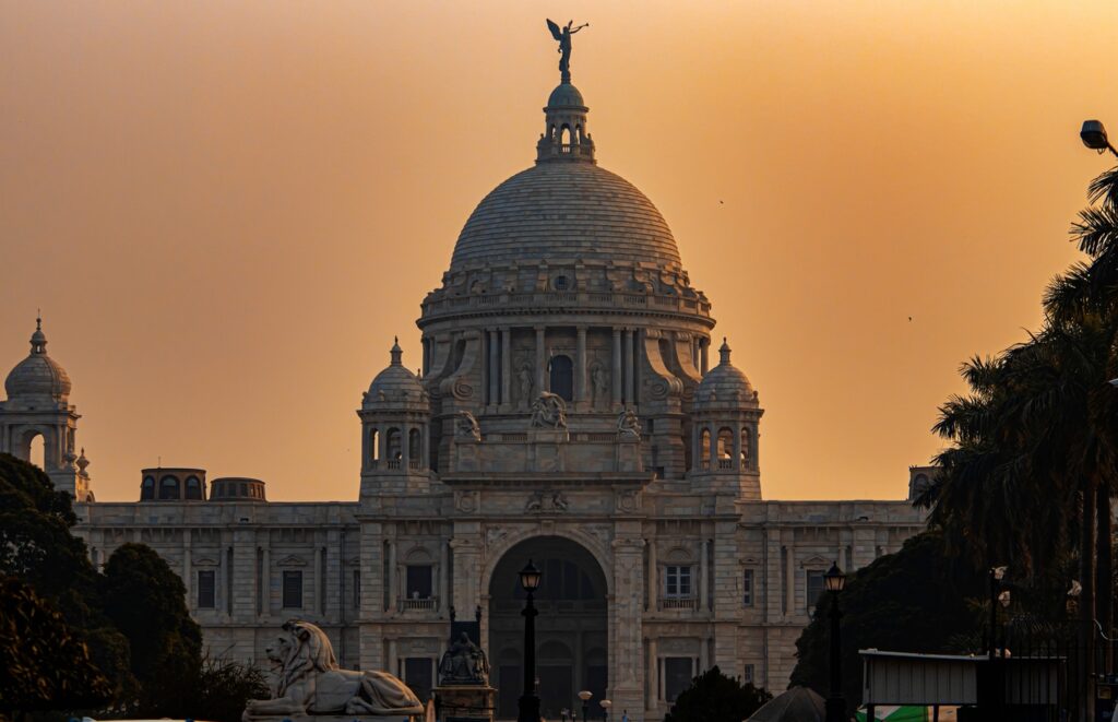 Dies ist ein Foto des Victoria-Denkmals in Kolkata, Westbengalen, Indien