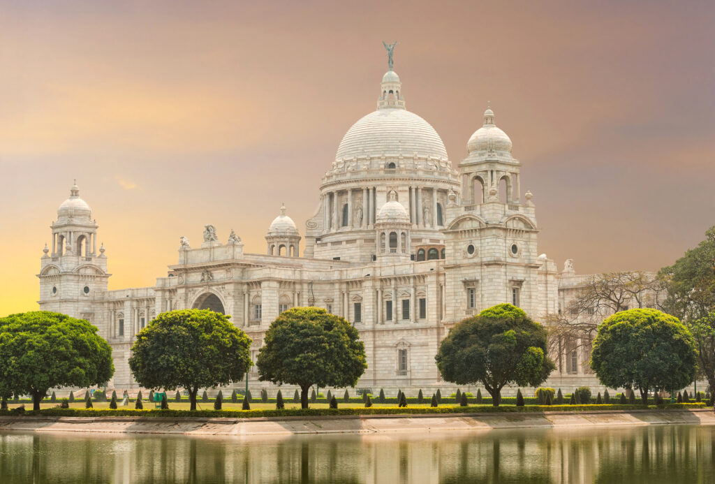 Victoria Memorial Wahrzeichen in Kalkutta (Kolkata) - Indien